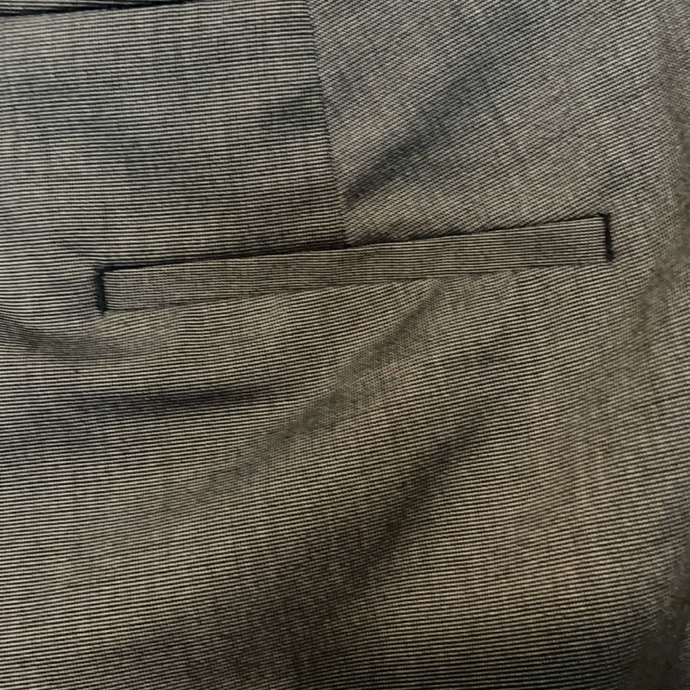 Classic Navy Pattern Pants - image 5